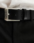 HUGO gelio leather belt in black