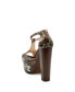 Фото #12 товара Women's Dany T-Strap Platform High-Heel Sandals