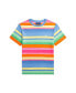 ფოტო #4 პროდუქტის Big Boys Striped Cotton Jersey T-shirt