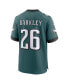 Фото #2 товара Men's Saquon Barkley Midnight Green Philadelphia Eagles Game Player Jersey