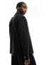 Фото #7 товара Weekday Curtis relaxed fit overshirt in black