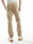 Only & Sons slim fit chino in beige Бежевый, W81 L81cm - фото #5