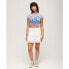 Фото #5 товара SUPERDRY Floral Scripted short sleeve T-shirt