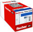 Фото #1 товара fischer 670260 - Screw - Stainless steel - Wood - General utility - Full thread - Flat head