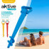 Штырь для зонтика Aktive Пляж Пластик 10 x 43 x 5,5 cm (24 штук)