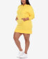 ფოტო #10 პროდუქტის Plus Size Hoodie Sweatshirt Dress