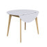 Orion DropLeaf 100cm Round Wooden Table