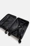 Rigid carry-on suitcase