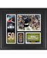 Mike Singletary Chicago Bears Framed 15" x 17" Player Collage with a Piece of Game-Used Football