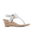 Фото #2 товара Women's Aida Thong Wedge Sandals