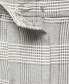 ფოტო #4 პროდუქტის Women's Check Print Pleated Shorts