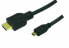 Фото #1 товара LogiLink 1.5m HDMI to HDMI Micro - M/M - 1.5 m - HDMI Type A (Standard) - HDMI Type D (Micro) - Black