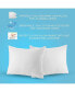 Poly-Cotton Zippered Pillow Protector - 200 Thread Count - Protects Against Dust, Dirt, and Debris - King Size - 4 Pack