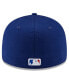 Men's Royal Texas Rangers National Baseball Hall of Fame Low Profile 59FIFTY Fitted Hat Синий, 7 1/4 - фото #4