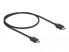 Delock 85386 - 0.5 m - HDMI Type A (Standard) - HDMI Type A (Standard) - 3D - 48 Gbit/s - Black