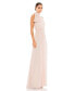 ფოტო #6 პროდუქტის Women's A Line Gown With High Neckline