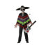 Фото #1 товара Маскарадные костюмы для детей Чёрный Скелет Пончо