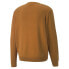 Фото #2 товара Puma Players' Lounge Knit Graphic Crew Neck Long Sleeve Sweater Mens Orange 535