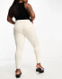 Фото #8 товара Only Curve skinny jeans in ecru