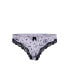 Women's Anais Thong Panty Novelty Purple, XSmall - фото #3