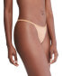 Фото #3 товара Women's Ideal Stretch Micro High-Leg String Bikini Underwear QD5176