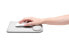 Kensington ErgoSoft™ Wrist Rest Mouse Pad for Standard Mouse - Grey - Monochromatic - Faux leather - Gel - Wrist rest