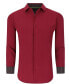 Фото #1 товара Men's Slim Fit Performance Solid Button Down Shirt