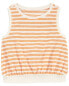 Kid Striped Terry Tank 10