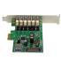 Фото #6 товара StarTech.com 7-Port PCI Express USB 3.0 Card - Standard and Low-Profile Design - PCIe - SATA - USB 3.2 Gen 1 (3.1 Gen 1) - Full-height / Low-profile - Green - Metallic - 3 m - 1920042 h