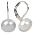 Earrings with real pearl JL0022