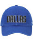 Фото #3 товара Men's '47 Royal Dallas Mavericks Clean Up Wordmark Adjustable Hat