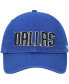 ფოტო #3 პროდუქტის Men's '47 Royal Dallas Mavericks Clean Up Wordmark Adjustable Hat