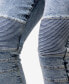 ფოტო #5 პროდუქტის Raw X Men's Skinny Fit Moto Jeans