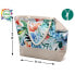 ATOSA 54x36.5x14 cm Flowers beach bag