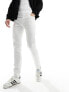 ASOS DESIGN skinny jeans in white