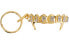 Фото #1 товара Ключница Supreme SS19 Fronts Keychain Gold SUP-SS19-10601