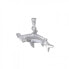 Фото #2 товара DIVE SILVER Hammerhead Shark Horizontal Pendant