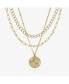 ფოტო #1 პროდუქტის Layered Chain Necklace - Michelle Set