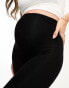 Фото #3 товара ASOS DESIGN Maternity over the bump basic legging short in black