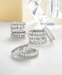 Фото #3 товара Diamond Princess Eternity Band (4 ct. t.w.) in 14k White Gold