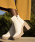 Фото #8 товара Women's Rya Lug Sole Block Heel Platform Booties