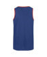 Men's Royal New York Giants Upload Franklin Tank Top Синий, L - фото #2