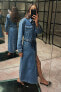 Фото #3 товара Джинсовое платье миди z1975 ZARA