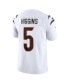 Men's Tee Higgins White Cincinnati Bengals Vapor Untouchable Limited Jersey