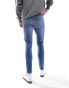 Фото #2 товара New Look skinny jeans in mid blue