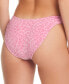 Фото #2 товара Women's High-Cut Animal-Print Bikini Bottom