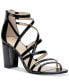 ფოტო #6 პროდუქტის Women's Stassey Strappy Block Heel Dress Sandals