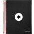 Фото #1 товара ANTARTIK Spiral notebook a5 micro lined cover 120h 90g smooth with bands 6 holes