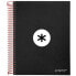 ANTARTIK Spiral notebook a5 micro lined cover 120h 90g smooth with bands 6 holes