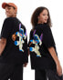 Фото #1 товара ASOS DESIGN Disney Halloween oversized unisex Stich tee in black